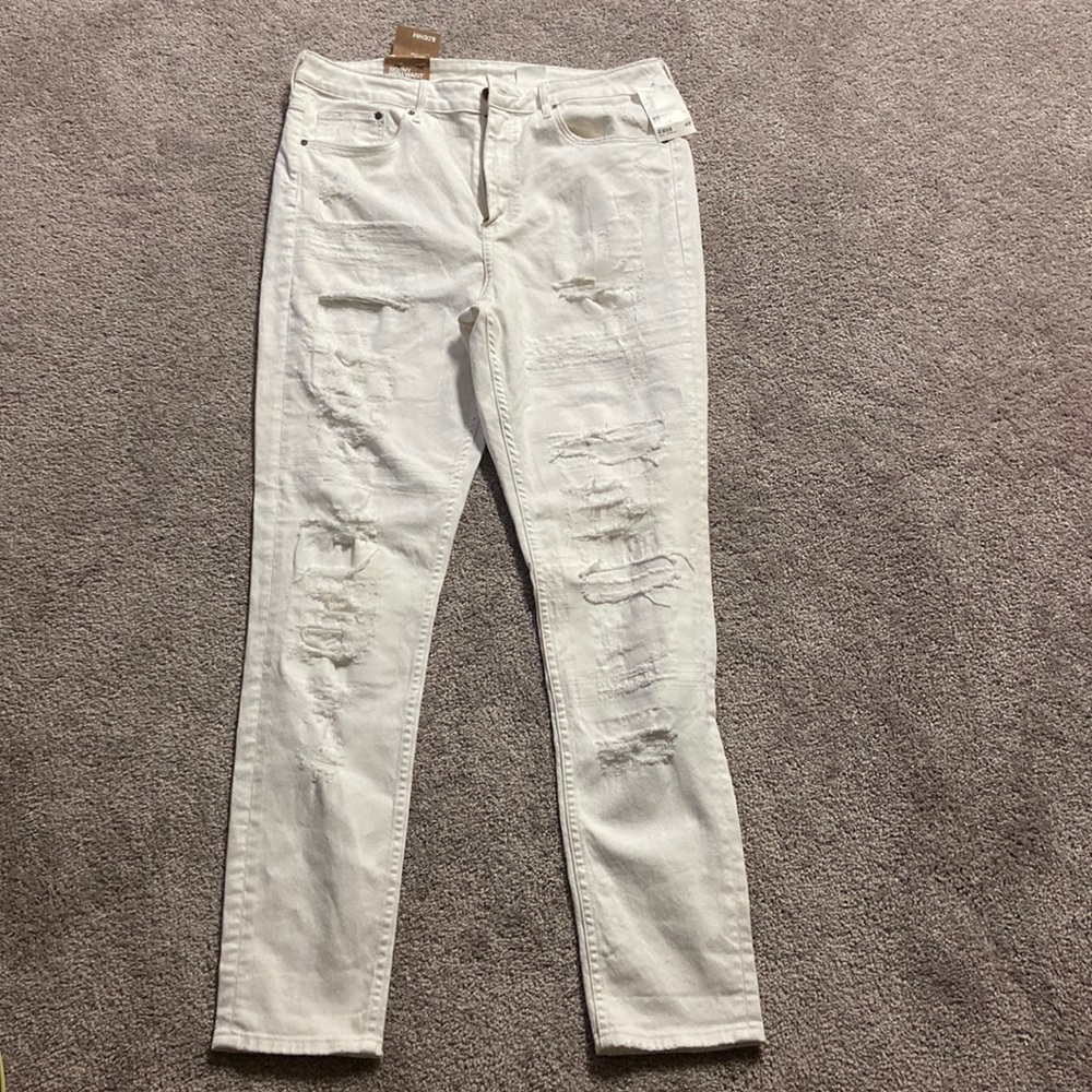 H&M Skinny High Waist Ankle Jeans